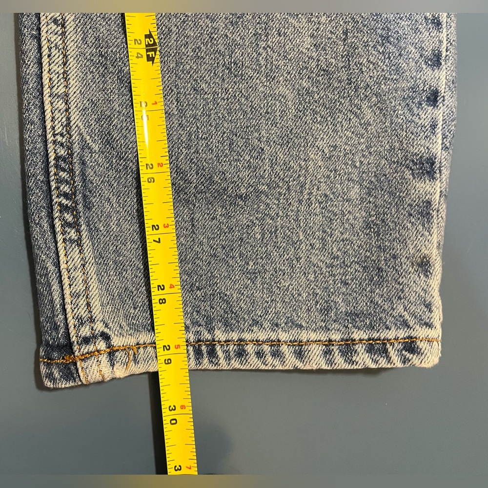 Free Peoplw We The Free The Pacifica High Rise Slim Straight Leg Jeans - Picture 9 of 12
